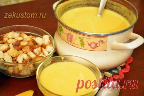 Суп-пюре из тыквы со сливками: классический рецепт | Дачный участок