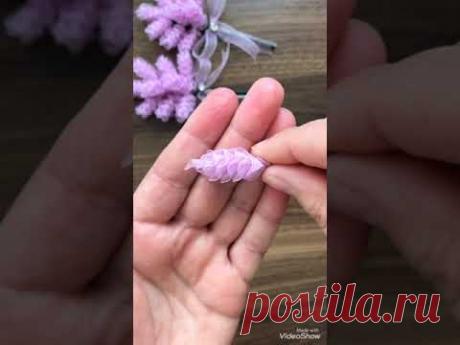 #lavanta#😍#kurdele#oyası#kurdeleden#cicek#yapımı#organza#DIY#eliftıraş#