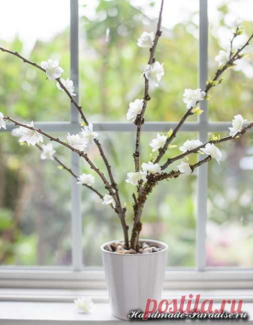 Цветущие деревья из бумаги | Handmade-Paradise