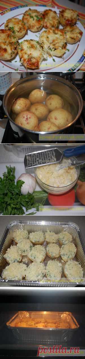 Картошка с чесноком - Кулинарные рецепты