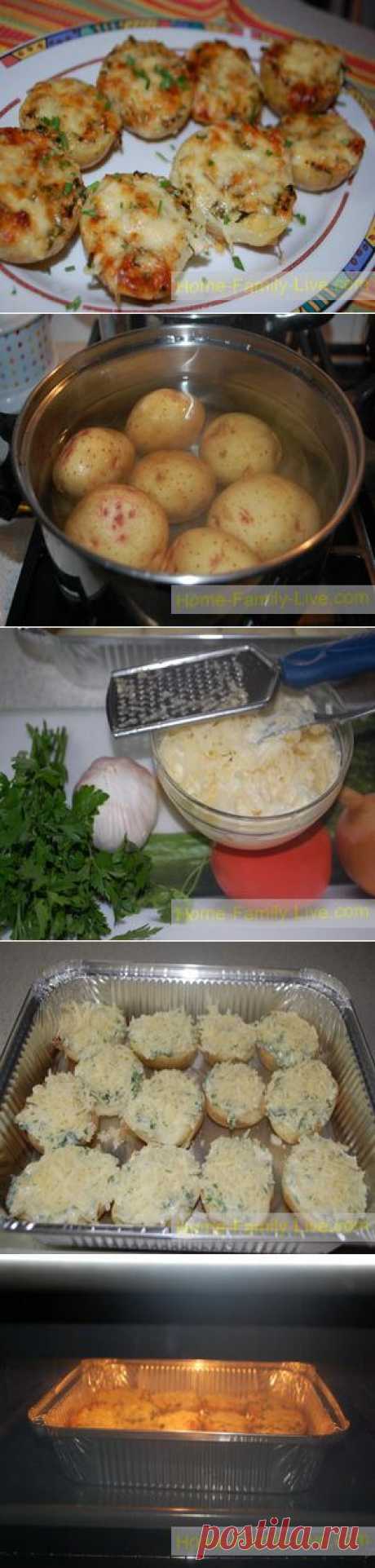 Картошка с чесноком - Кулинарные рецепты