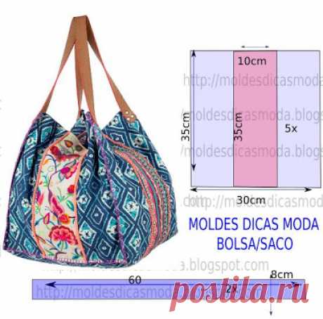 MOLDE DE BOLSA ESTAMPADA