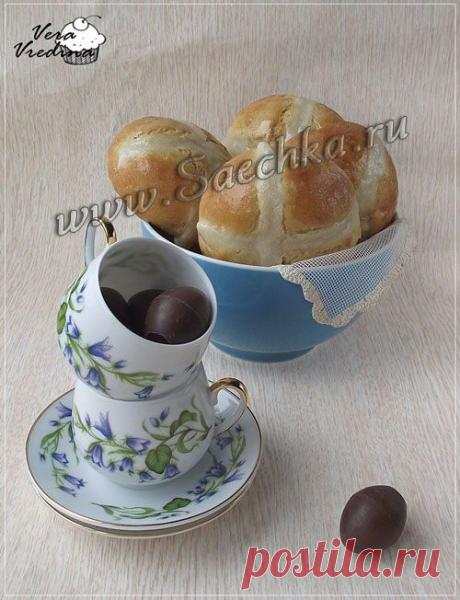 Английские пасхальные булочки (Нot cross buns) - рецепт с фото