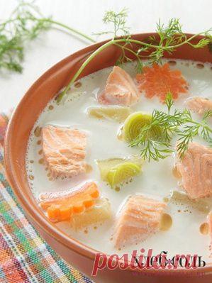 Финский сливочный суп - фото рецепт