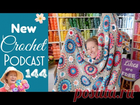 Finally it's Frank!  New Crochet Knitting Podcast 144