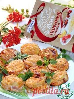 Картофельные стожки с сыром и окороком - кулинарный рецепт