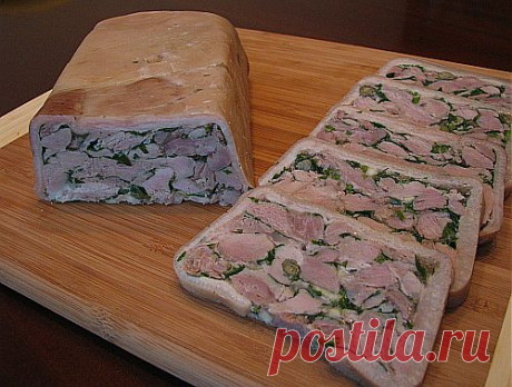 ТЕРРИН ИЗ СВИНОЙ РУЛЬКИ.