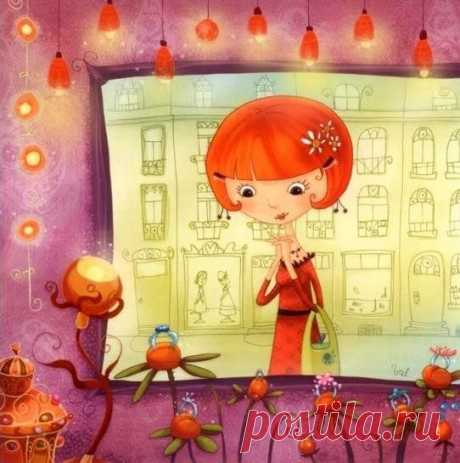 Позитивные и добрые иллюстрации Valerie Willame - Ярмарка Мастеров - ручная работа, handmade