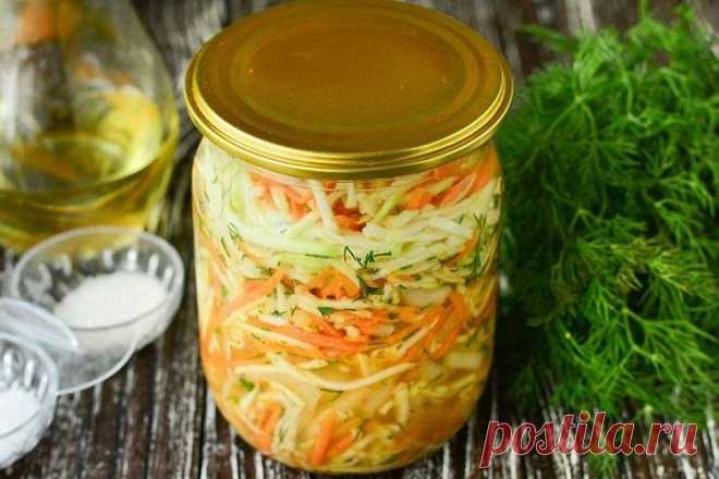 20 очень вкусных салатов из кабачков на зиму
