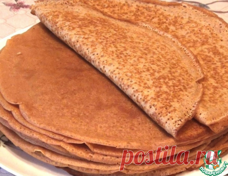 Нежные блины на ряженке и кипятке – кулинарный рецепт