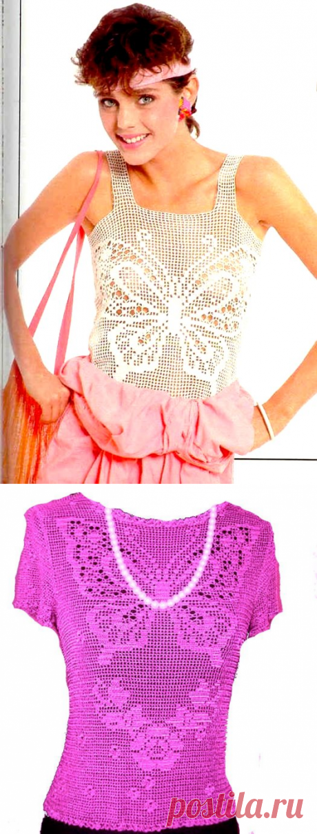 Две модели в филейной технике - САМОБРАНОЧКА рукодельницам, мастерицам