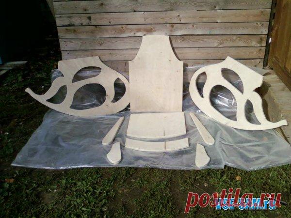 Кресло-качалка из фанеры своими руками