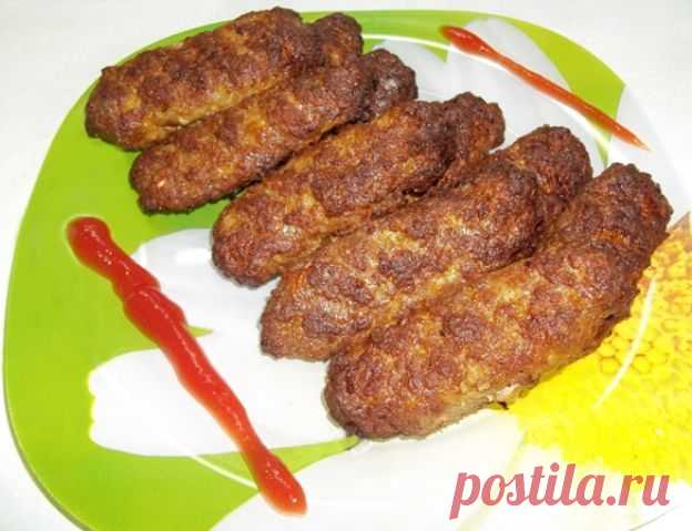 Люля-кебаб в духовке - пошаговый кулинарный рецепт на Повар.ру
