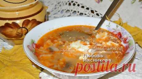 Щи из свежей капусты с грибами в горшочках – рецепт с фото от Лиги Кулинаров, пошаговый рецепт