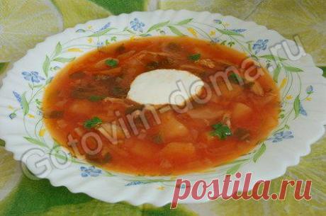 Рецепт: Борщ