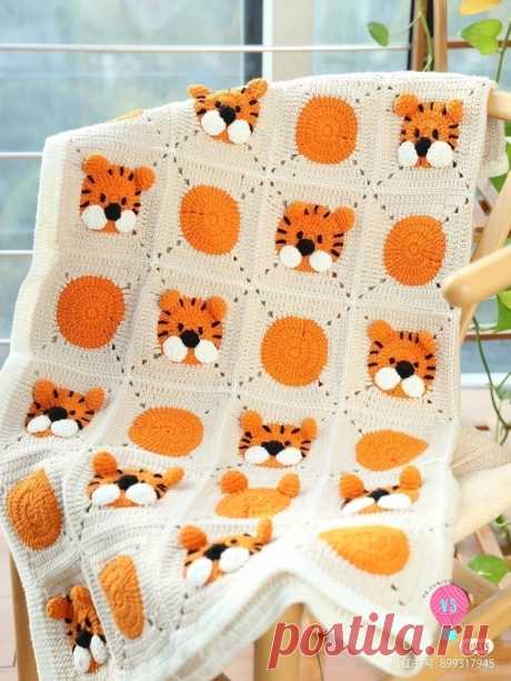 Детский плед с тигрятами, вяжем крючком Сейчас всем нам, как никогда, нужна поддержка. Что мы, рукодельницы, можем сделать? Конечно же, наполнять пространство вокруг себя добром и созиданием. Давайте продолжать заниматься творчеством, вязать, вдохновлять и поддерживать своих коллег по творчеству! Делитесь своими работами,...