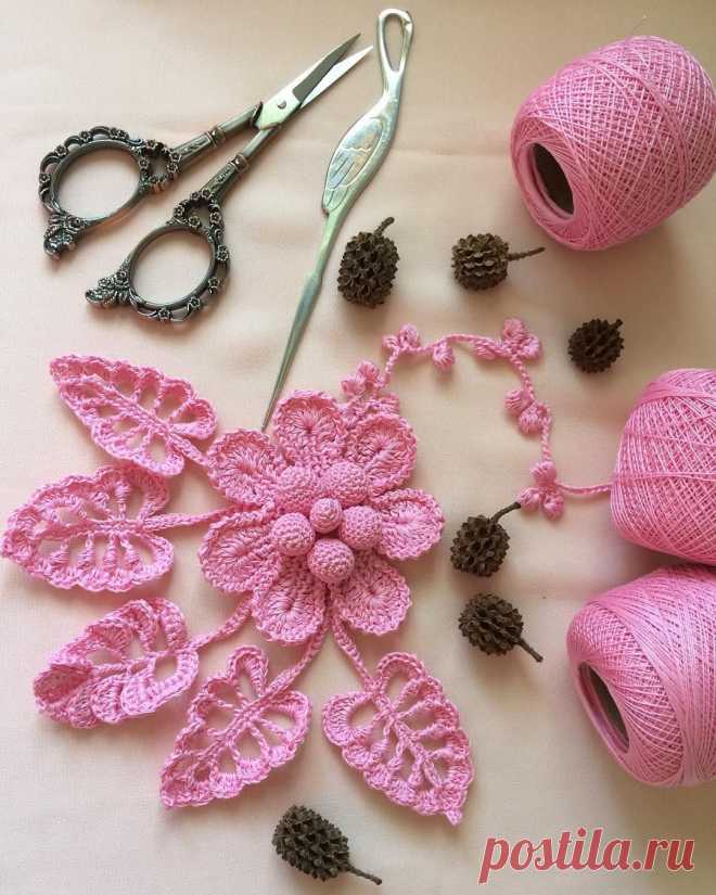 Ivelise Barssotti Crochê no Instagram: ““Paciência é o intervalo entre a semente e a flor...” Boa Tarde crochet arte art delicado - DiyForYou
