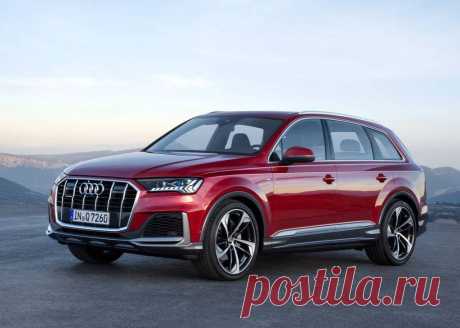 Кроссовер Audi Q7 2020 года - цена, фото, технические характеристики, авто новинки 2018-2019 года
