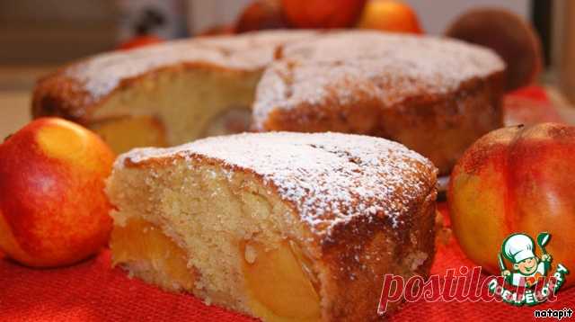 Пирог с нектаринами (по рецепту от Рут Оливер)