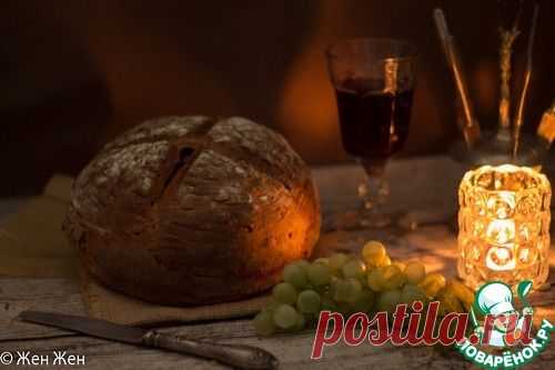Темный хлеб на пиве с тмином и черносливом - кулинарный рецепт