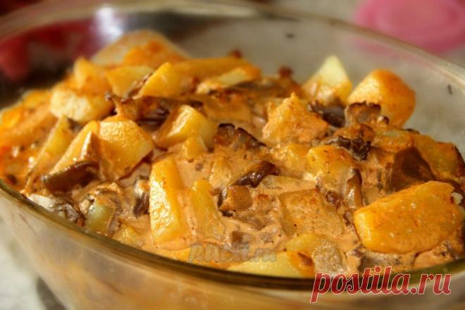 Как правильно приготовить картошку с грибами