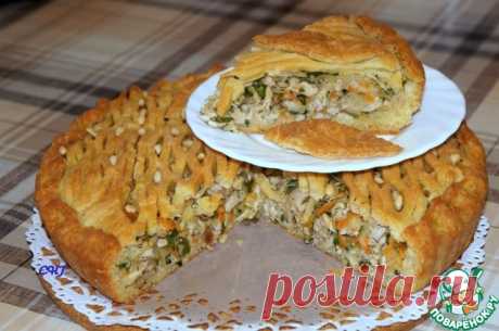 Пирог с курицей - кулинарный рецепт