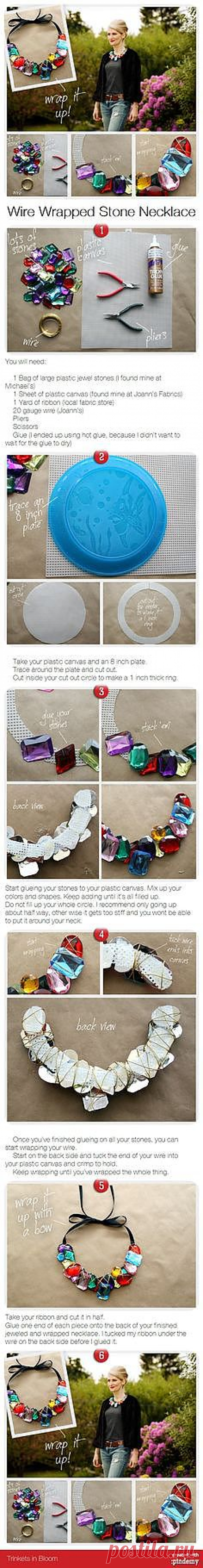 Wire wrap tutorial | Bracelets and others)))