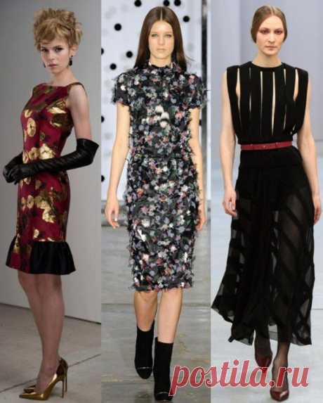 (+1) тема - Модные платья осень и зима 2014-2015 | КРАСОТА