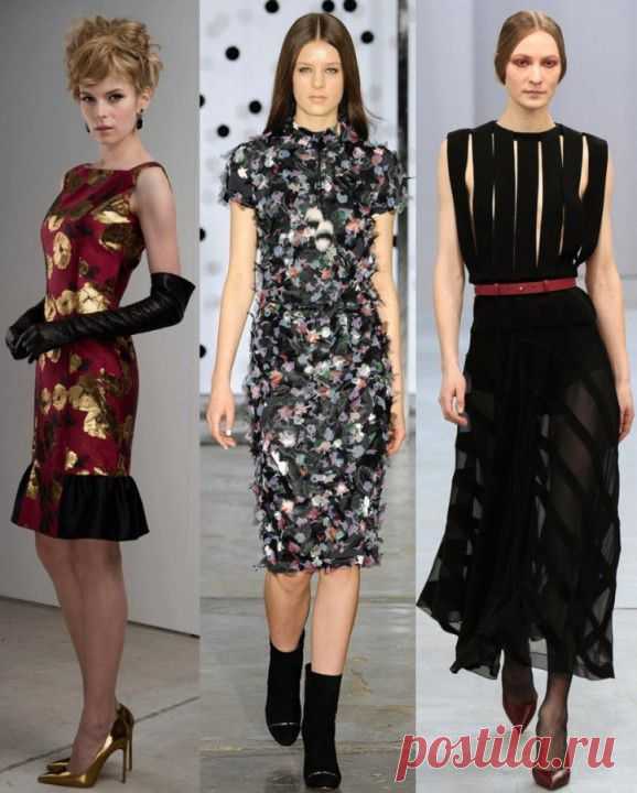 (+1) тема - Модные платья осень и зима 2014-2015 | КРАСОТА