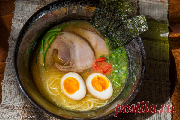Рамен: сливочный куриный бульон | торов Paitan | 鶏ガラパイタン Сливочный куриный бульон для рамена-это теперь моя любимая после tonkotsu. Torikotsu использует тот же метод, но требует меньше времени и усилий, чтобы сделать его более tonkotsu — это гораздо легче геля...