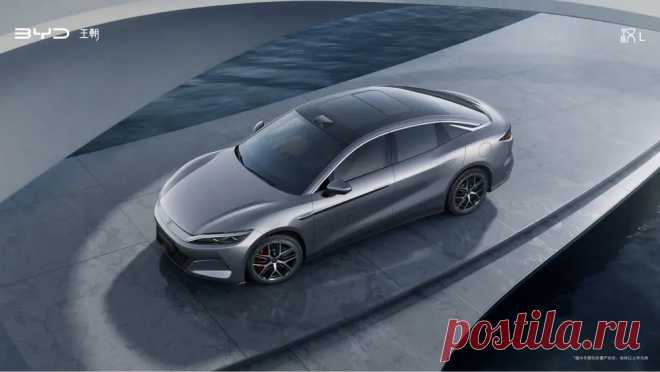 Новый BYD Han L представлен в Китае с мощностью 1085 л.с.