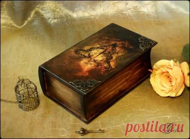 Декупаж с эффектом "свечения". Автор МК Анастасия Gella