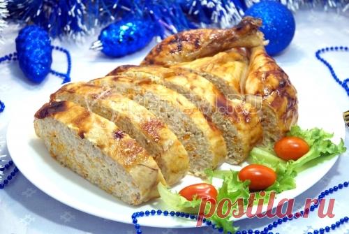 Фаршированная курица «Сюрприз» Фаршированная курица «Сюрприз»

”Такой рецепт приготовления праздничной фаршированной курицы станет вашим фирменным блюдом, который вы будете держать в тайне. Впрочем, мы не делаем тайну и открываем д…