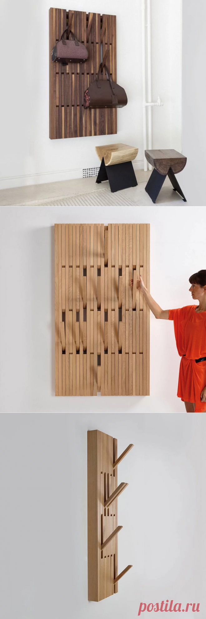 Купить вешалку для одежды в скандинавском стиле от designfact | Mellroot