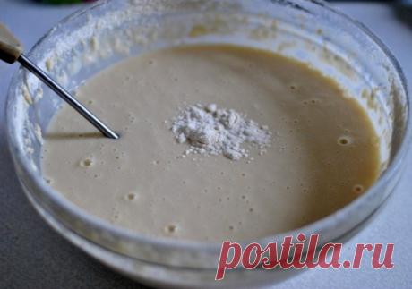 Жидкое тесто для пиццы