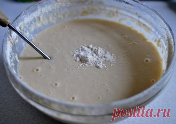 Жидкое тесто для пиццы