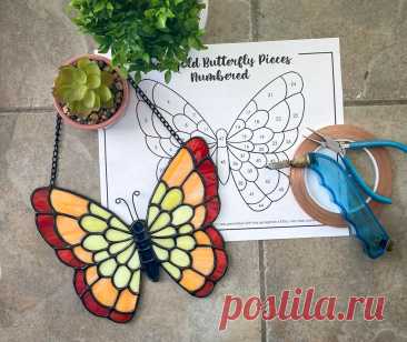 Patrón Mariposa Caléndula - Etsy Chile