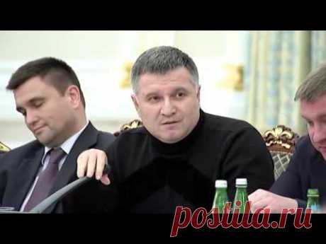 &quot;Трепло бл*ть!&quot; vs &quot;Вор&quot; Аваков кинул стакан с водой в Саакашвили