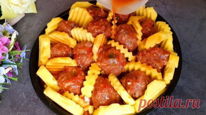 Вкусный обед из простых продуктов. Восторг обеспечен!
