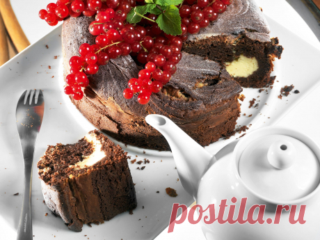 Шоколадный пирог с маскарпоне рецепт – выпечка и десерты