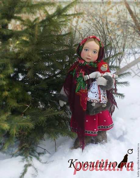 Лепка головы куклы из полимерной глины - Ярмарка Мастеров - ручная работа, handmade