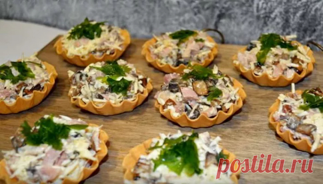 Рецепты тарталеток с начинкой, самые вкусные и простые закуски