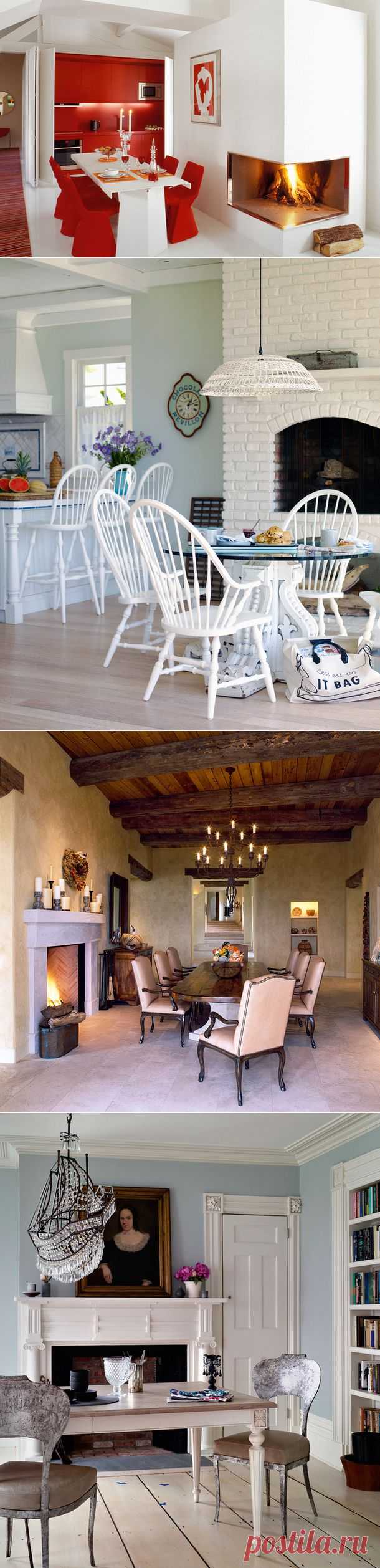 Как оформить камин в столовой, кабинете и на улице: 15 идей | Практикум | Живой огонь собирает вокруг себя не только людей, но и дизайнерские идеи. 15 лучших вариантов оформления камина – в нашей подборке.