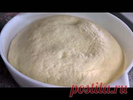 Воздушное картофельное ТЕСТО. ПОСТНОЕ ТЕСТО.