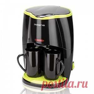 Маленькая и удобная кофеварка на все случаи жизни — Polaris PCM 0210: цена, описание, продажа - riverlife.com.ua