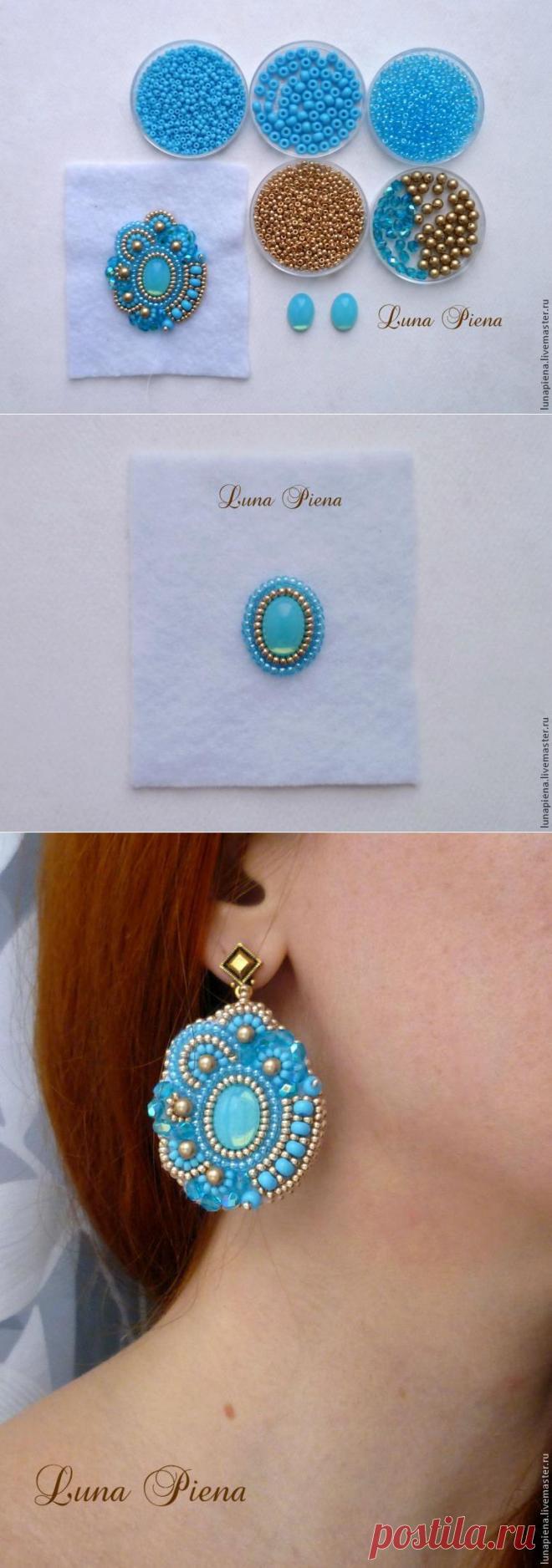 Мастер-класс: Серьги "Isabella" - Ярмарка Мастеров - ручная работа, handmade