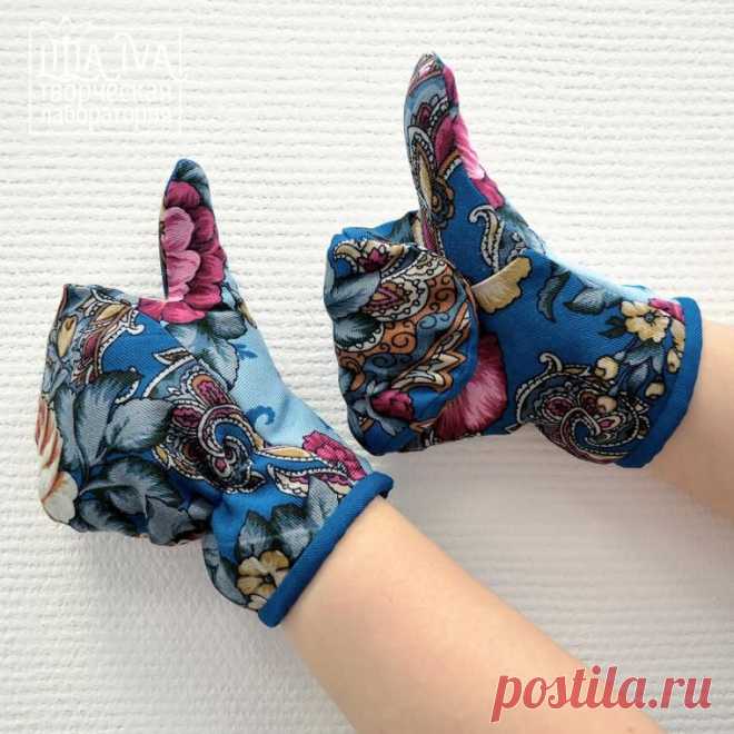 Шьем рукавички в русском стиле - Ярмарка Мастеров - ручная работа, handmade