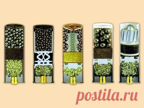 Отстрел патронов 12 калибра снаряженных пыжом из пенополистирола (РЫЖИК).