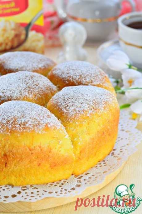 Постные морковные булочки - кулинарный рецепт