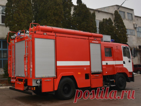 Авто КрАЗ-5401Н2 (АЦ-7-40): новая украинская пожарная автоцистерна - свежие новости Украины и мира